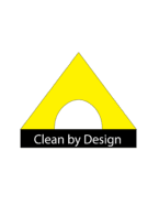 "Clean by Design logo – Commercial and Residential Cleaning Services in Highgate, Ontario.